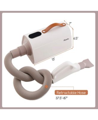 Dog Cat Hair Blower with Negative Ion Function and Adjustable Temperature
