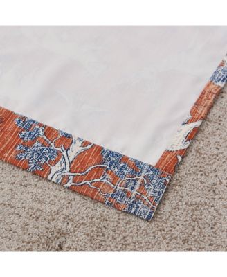 Greenland Home Fashions Menagerie Window Panel Pair - 42x84", Saffron