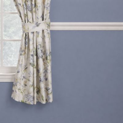 Abigail Design Printed Room Darkening 2-Piece Window Rod Pocket Pair Set with 2 Tiers - 56x24