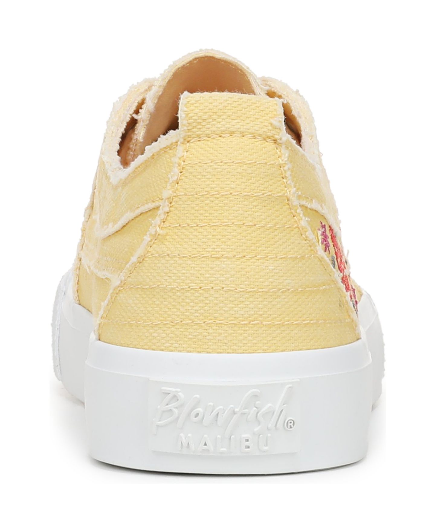 Женские кроссовки Blowfish Malibu Very Sadie Lace-Up, цвет: Сливочный жёлтый с принтом холщовый — фото 3