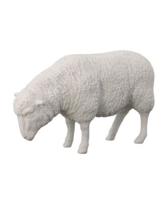Sheep Gel Coat Resin Floor Sculpture