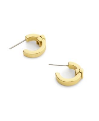 Signature C Huggie Earrings