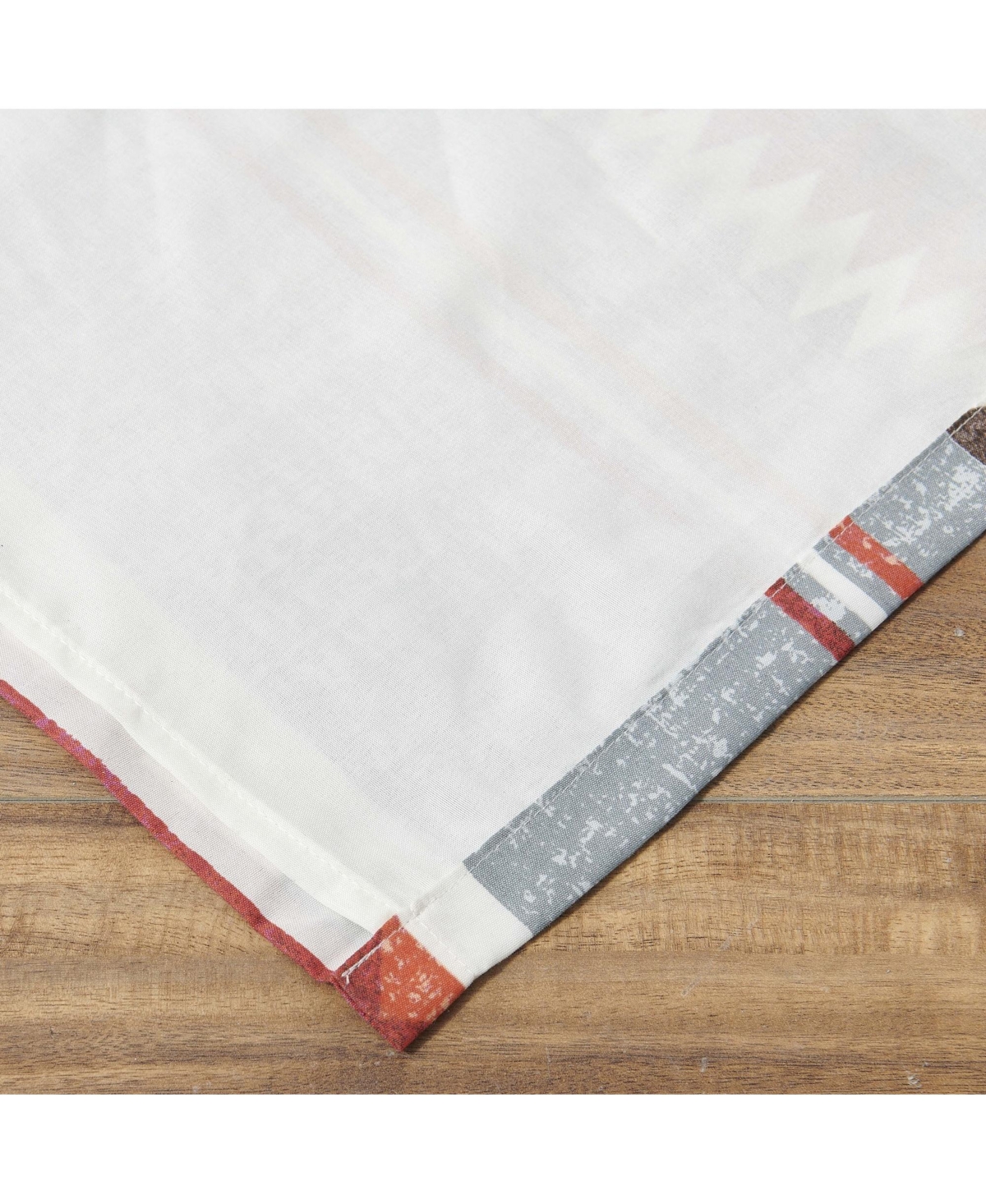 Greenland Home Fashions Kiva Western Curtain Panels Tiebacks Pair 42" x 84"