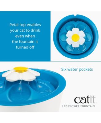 Flower Fountain w/ LED Nightlight