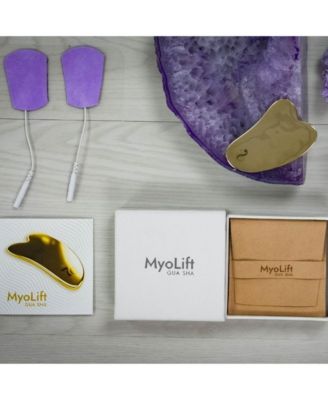 MyoLift Kansa Facial Gua Sha Tools, 2-Pc. Set