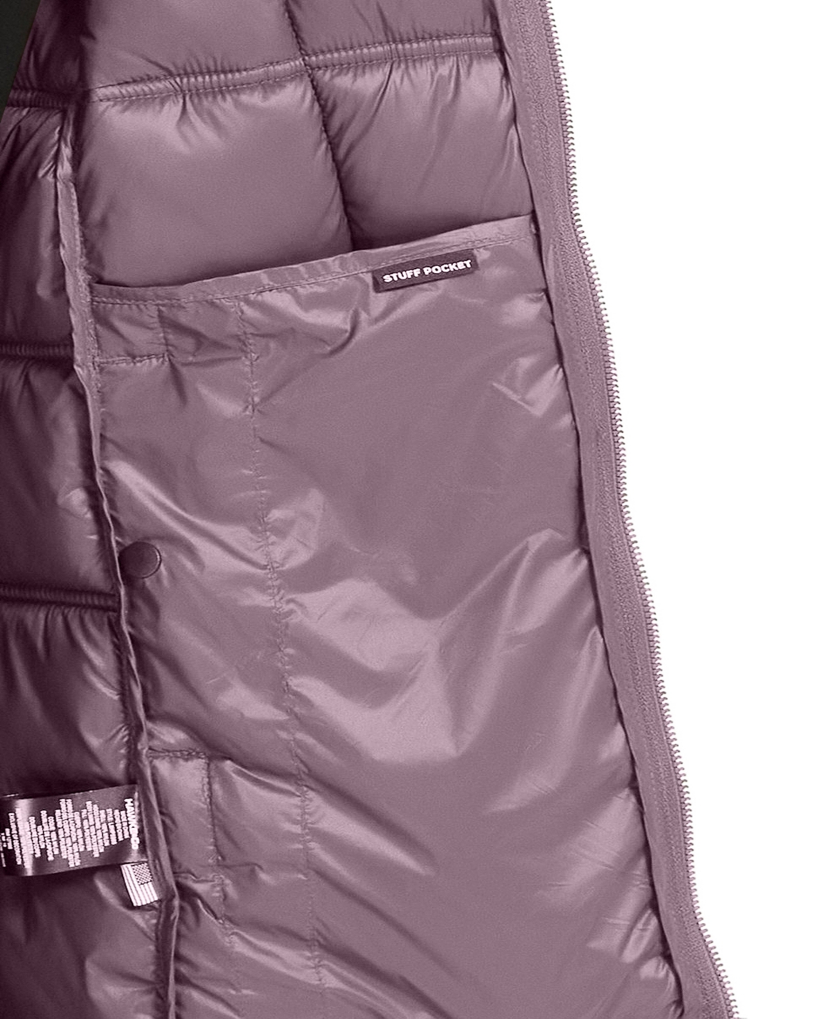 Hawke & Co. Women's Quilt Puffer Jacket In Purple