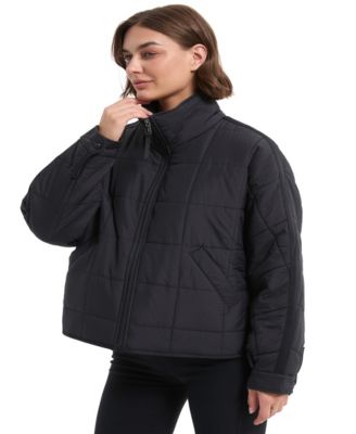 Women's Crinkle Oversized Quilted Jacket
