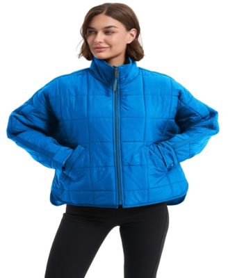 Women's Crinkle Oversized Quilted Jacket