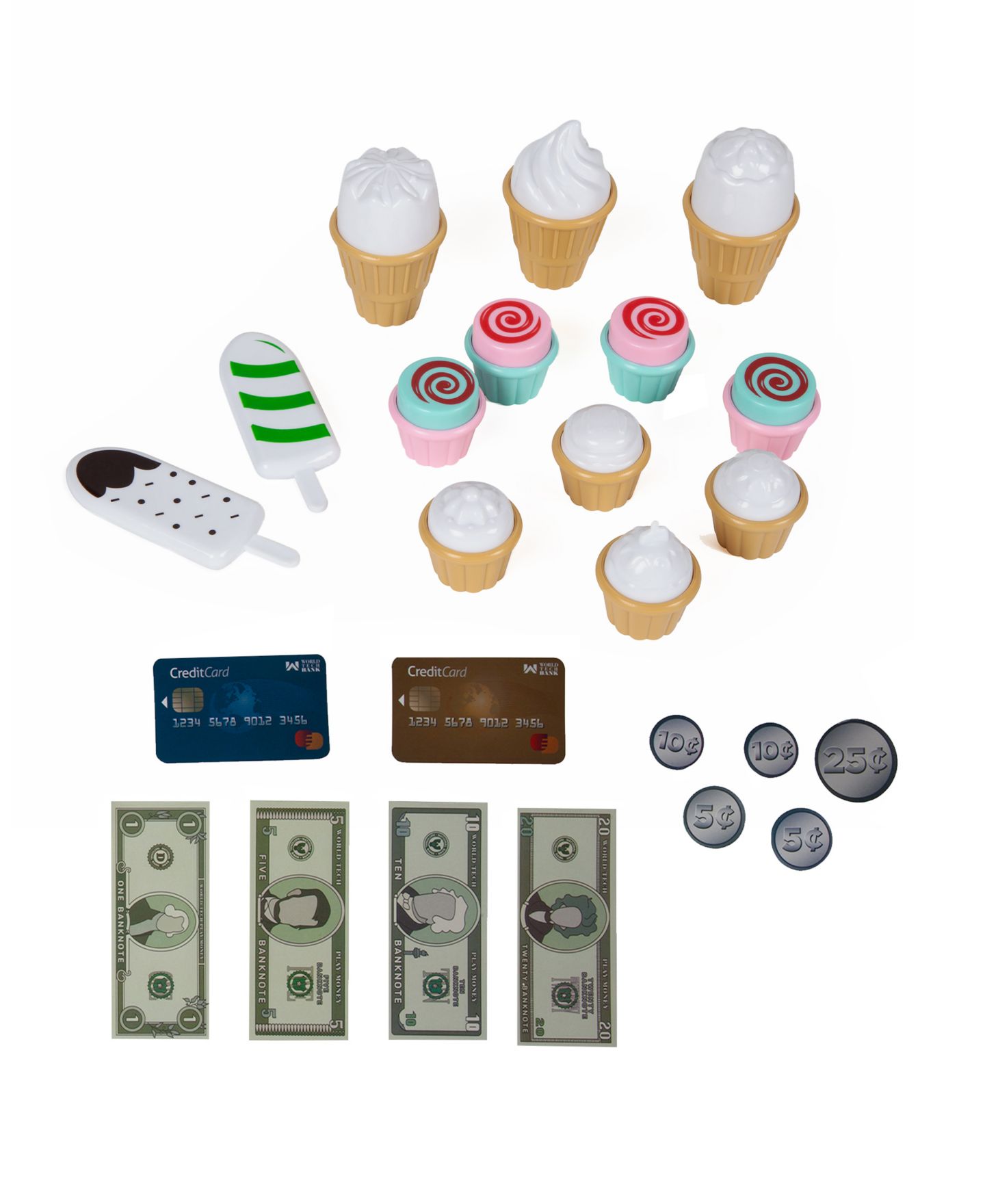 Детская игрушка World Tech Toys Ice Cream Shop with Cash Register Playset — фото 5
