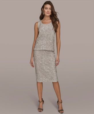 Women's Embellished Scoop Neck Tank Top