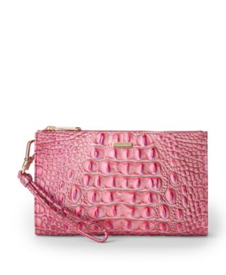 Daisy Leather Melbourne Wristlet 