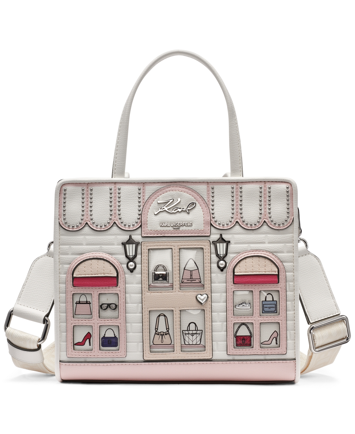 Karl Lagerfeld Maybelle Small Satchel Bag In Multi