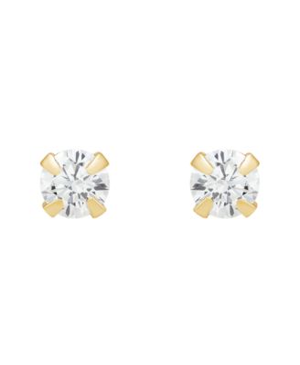 3-Piece Stud Earring Set in 10k Yellow Gold
