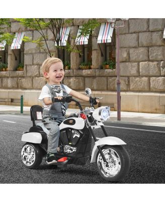 6V Powered Toddler 3-Wheel Motorbike Ride On Toy with Horn and Headlight