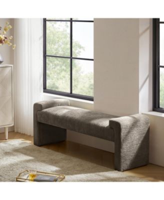 Arlesia 58.5'' W Modern Upholstered Accent Bench
