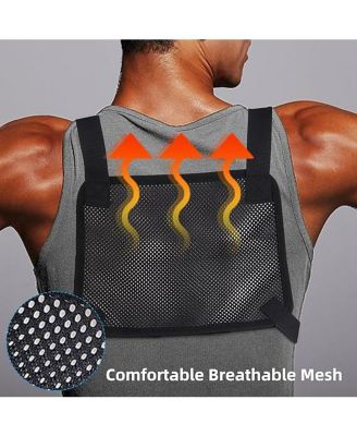 Tactical Chest Pack Running Bag: Lightweight Water-Resistant Outdoor Sports Vest for Hiking EDC - Men & Women