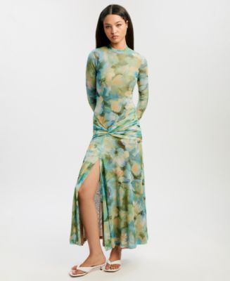 Bardot Women's Lea Floral Long-Sleeve Dress - Macy's