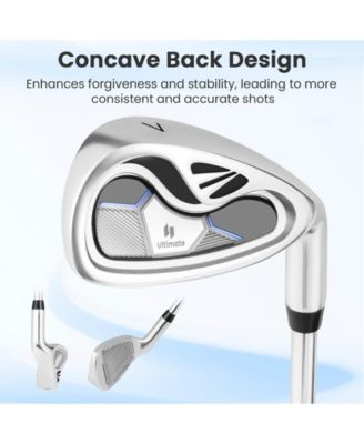 7 Iron Single Golf Club for Men with Steel Shaft and Headcover