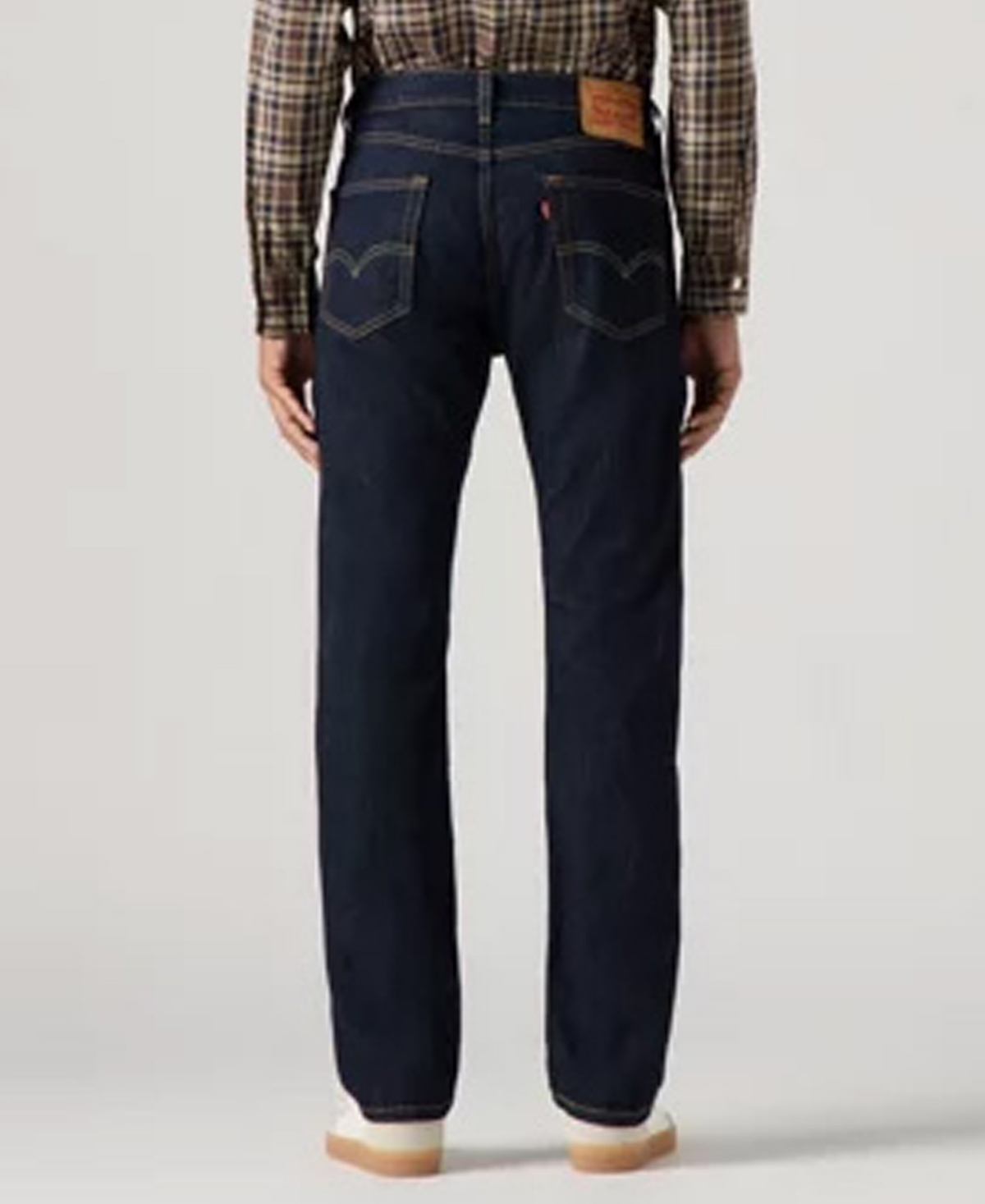 Levi's Men's 505 Regular Fit Non-stretch Jeans In Black