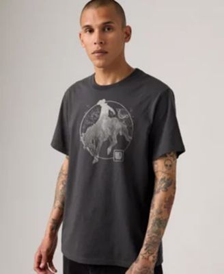 Men's Relaxed-Fit Short-Sleeve Graphic T-Shirt