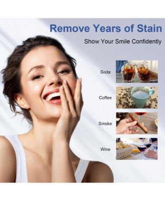 Teeth Whitening Kit with LED Light, 10 Min Fast Teeth Whitener, 35% CP Teeth Whitening Gel