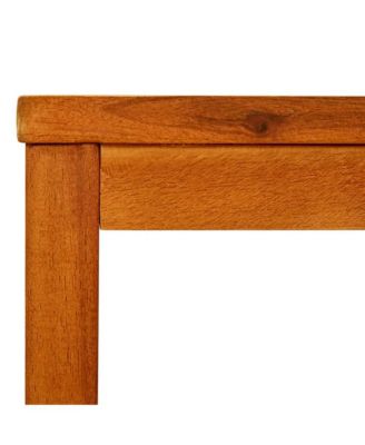 Coffee Table Brown Solid acacia wood with oil finish