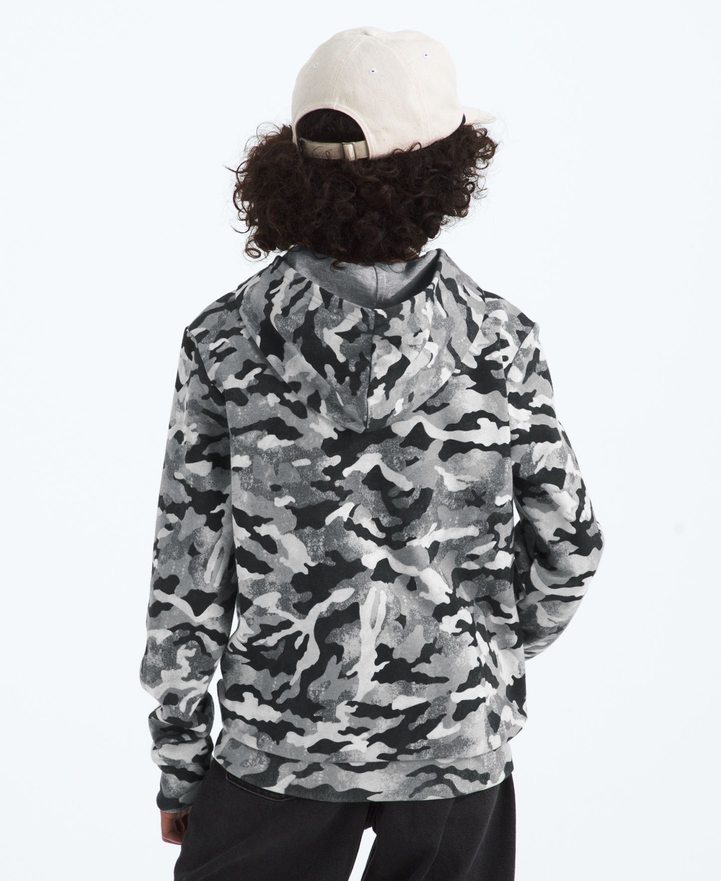 Детское худи The North Face Boys' and Girls' 6-20 Evolution Printed, цвет: Серый — фото 3