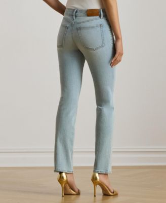 Women's Mid-Rise Straight Ankle Jeans