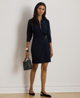 Lauren Ralph Lauren - Women's Buckle-Trim Shirt Dress