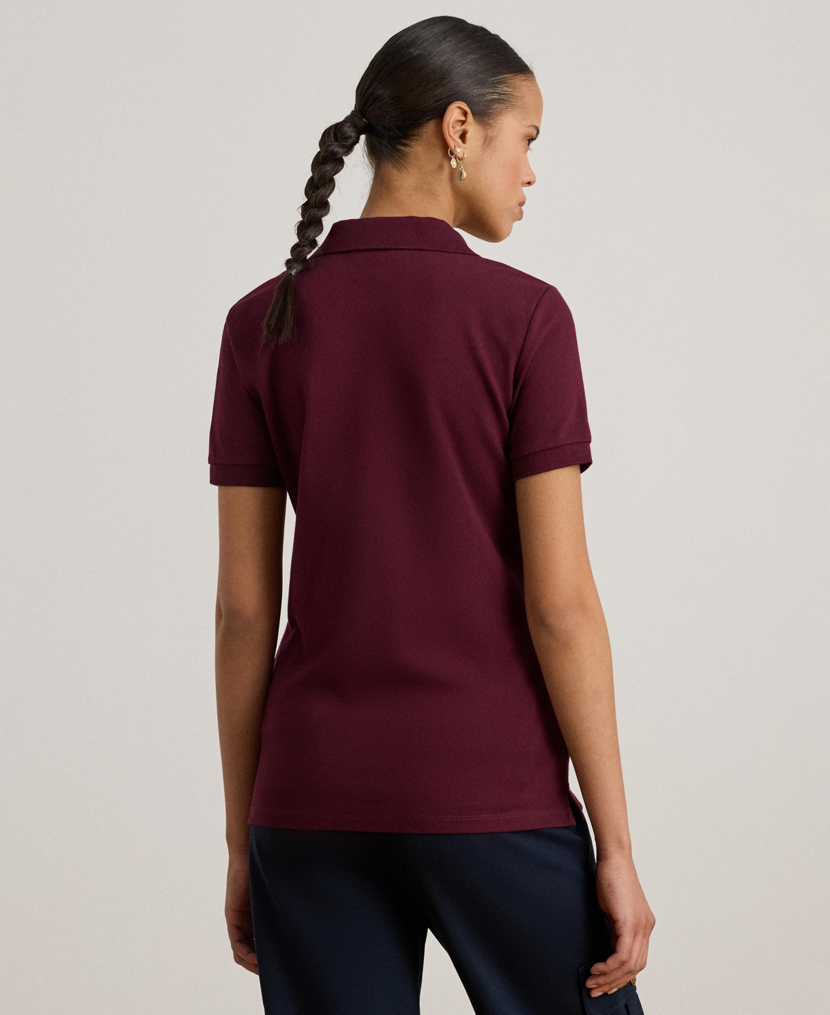 Lauren Ralph Pique Polo Shirt