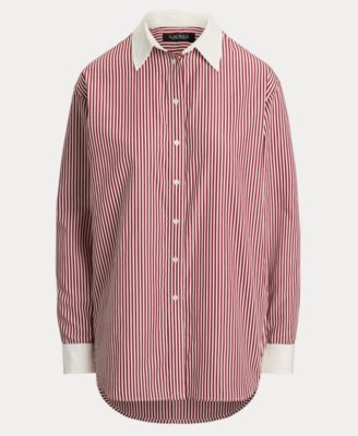 Women's Striped Broadcloth Shirt