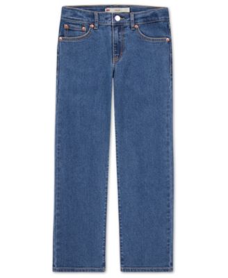 Girls' 7-16 Vintage-Like Mid Rise Wide Leg Jeans