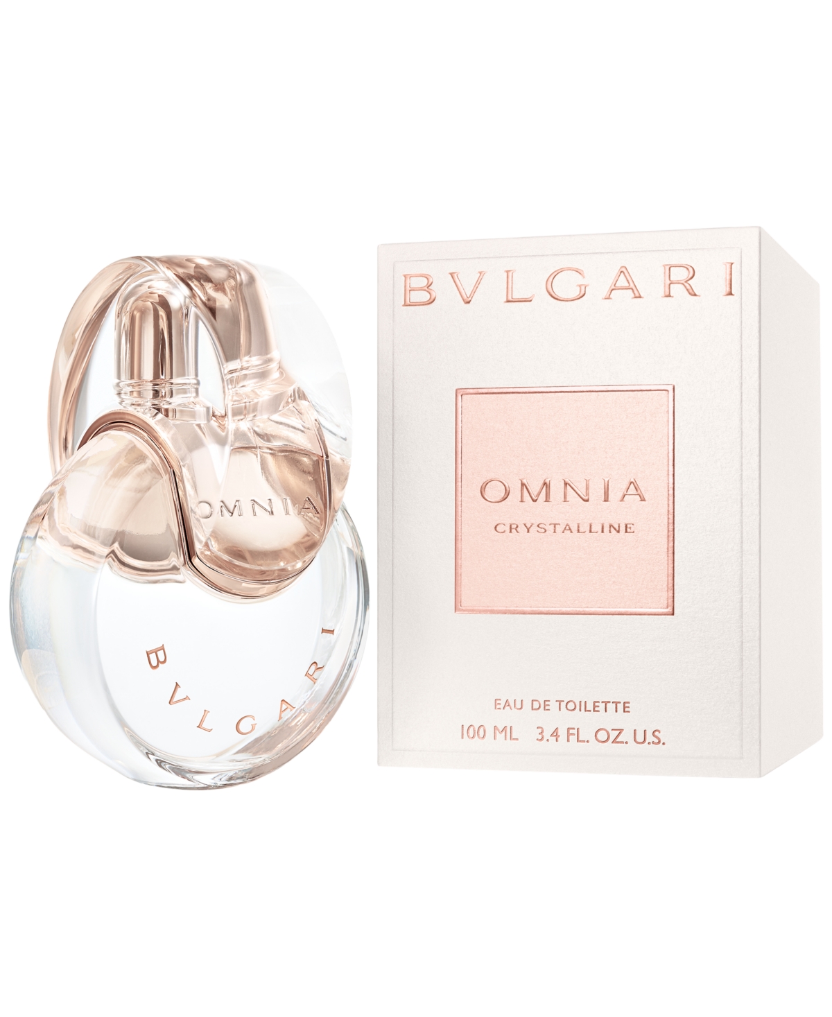 Bvlgari Omnia Crystalline Eau De Toilette, 3.4 Oz. In Transparent