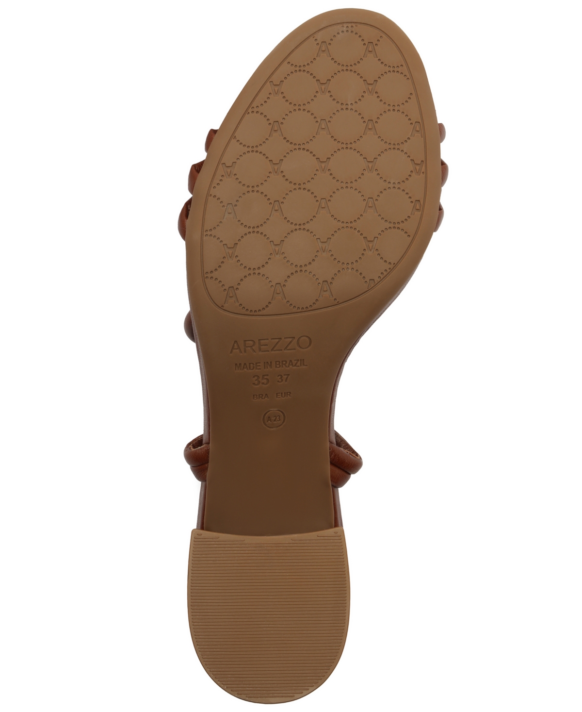 Arezzo Women's Camila Mid Block Sandal In Brown