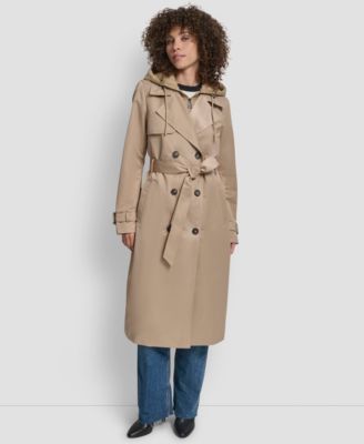 Women's Double Breasted Trench Coat