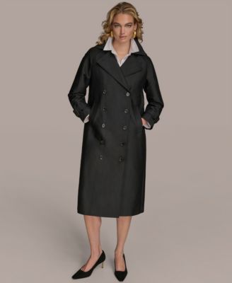 Women's Classic Long Double Breasted Coat