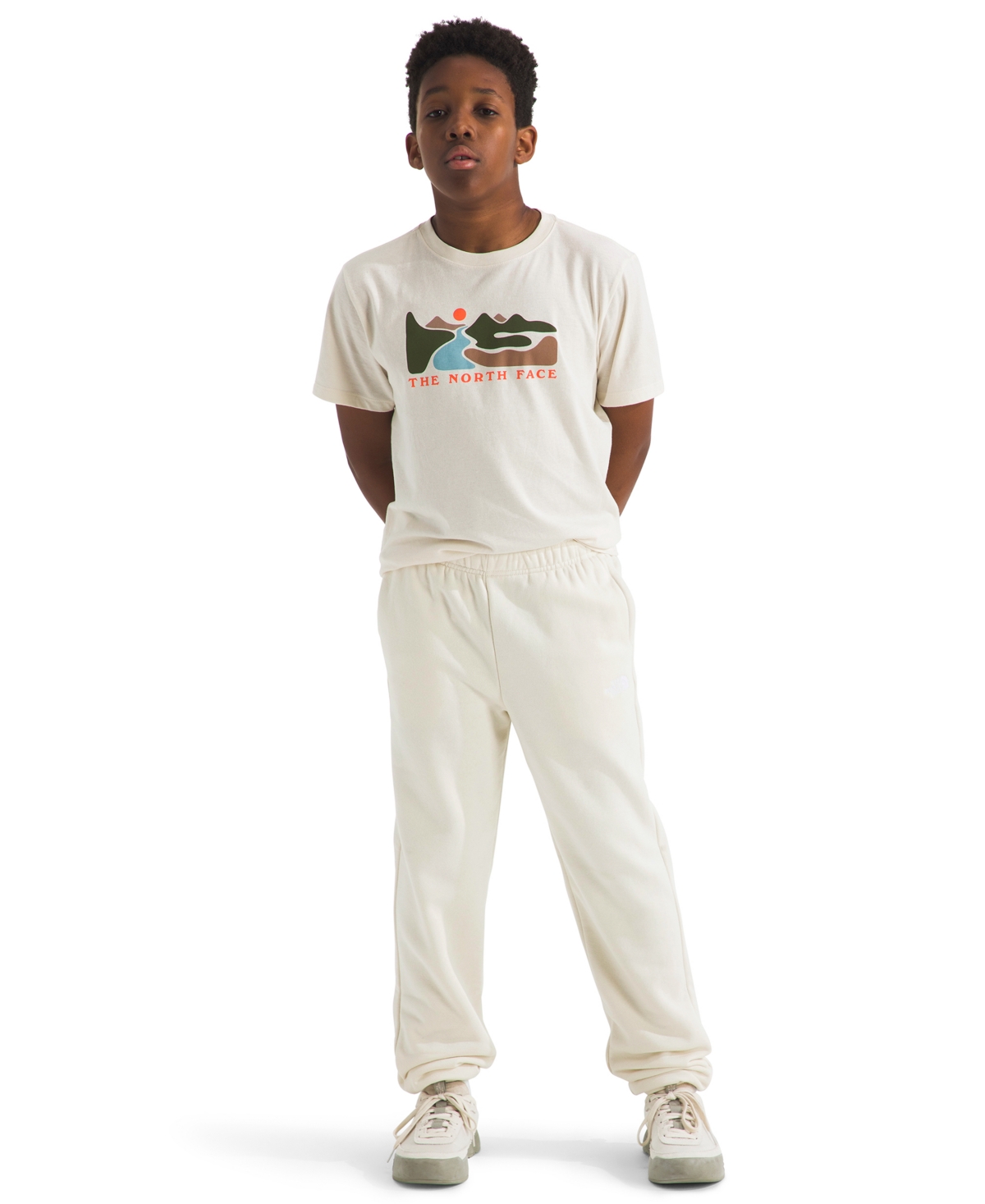 The North Face Girls And Boys 6-16 Teen Evolution Emb Pants In White