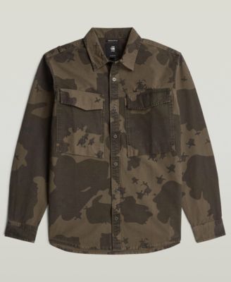 Men's Classic-Fit Cargo Pocket Shirt