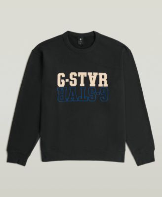Long-Sleeve Relaxed-Fit Logo Sweatshirt