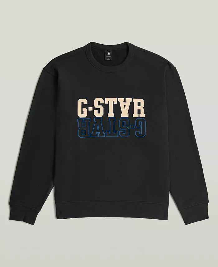 Long-Sleeve Relaxed-Fit Logo Sweatshirt - thumbnail 6