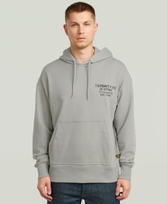 Men's Loose-Fit Hooded Sweatshirt