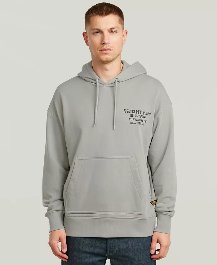 Men's Loose-Fit Hooded Sweatshirt - thumbnail 7