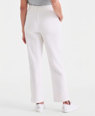 Women's Solid Corded Knit Pants, Macy's Exclusive