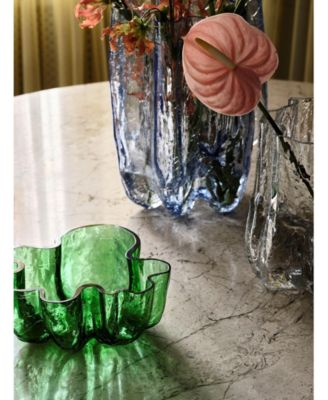 Crackle XL Circular Vase