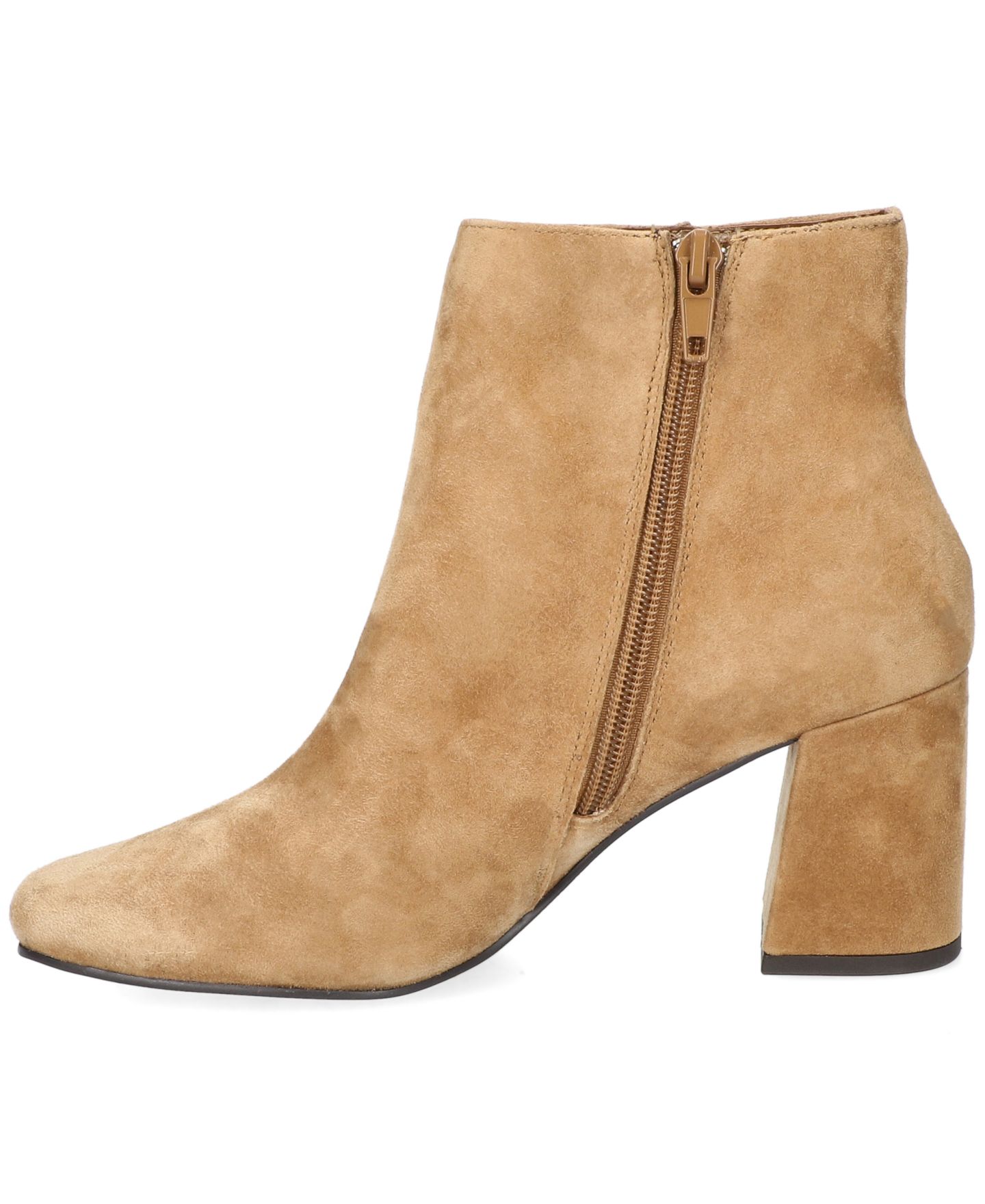 Женские ботинки Bella Vita Wilma Square Toe Ankle, цвет: Седельно-коричневый замшевый кожаный — фото 6
