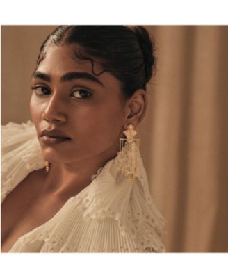 Gold Plated Serai Earrings