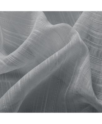 Erica Doily Stripe Grommet Panel Pair - 54x90"