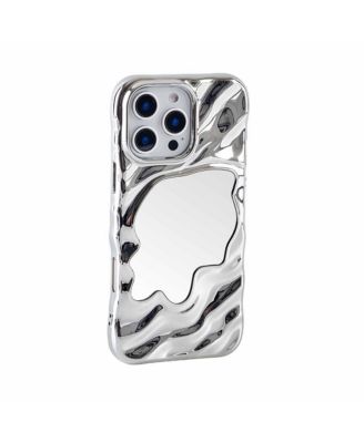 Silver Mirror iPhone 16 Pro Max Case