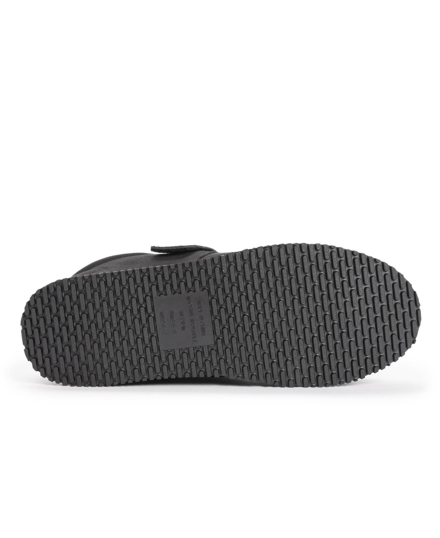 Тапочки MUK LUKS Unisex Contour Stretchy, цвет: Чёрный — фото 7