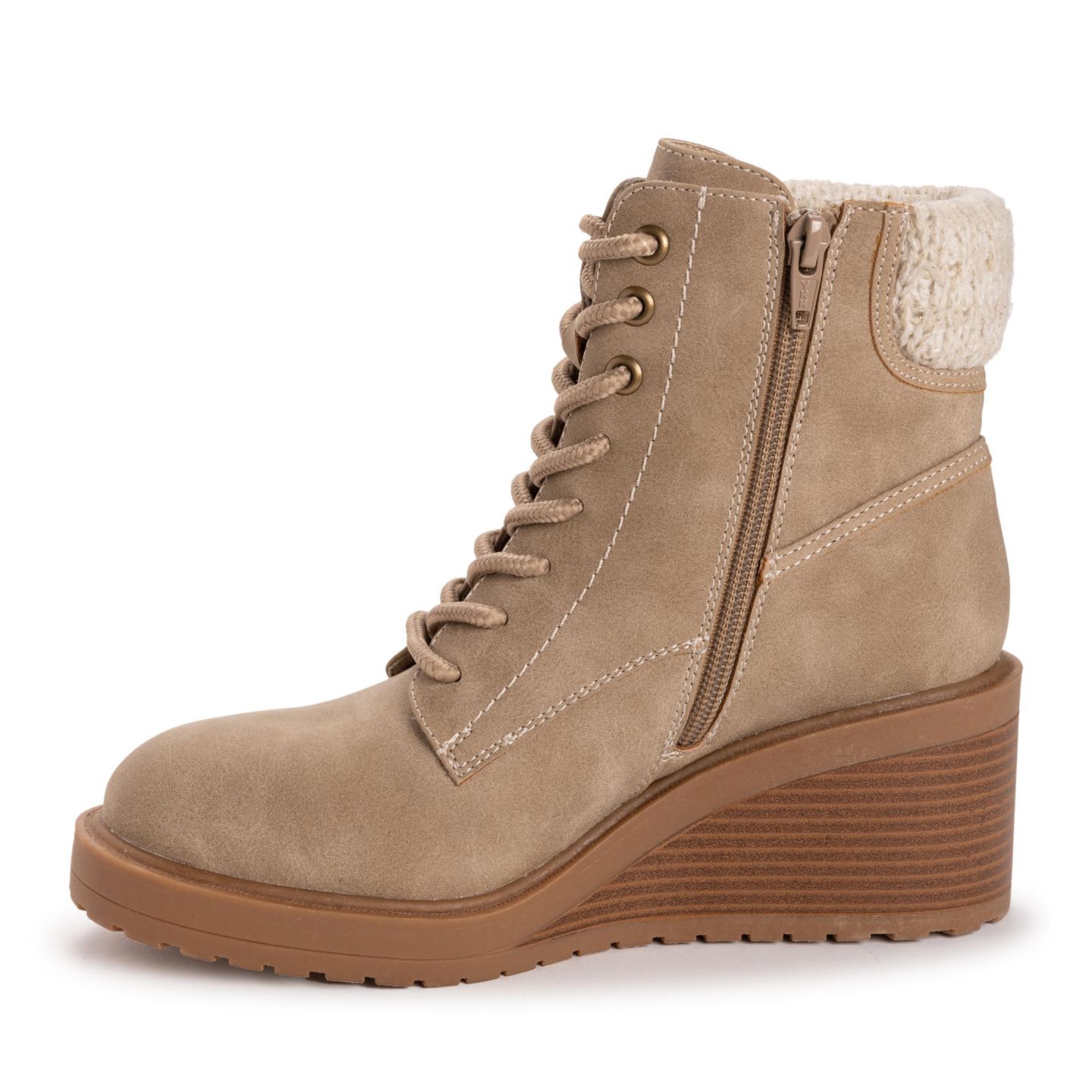 Женские ботинки MUK LUKS Sky Solange Boot, цвет: Серо-коричневый — фото 7